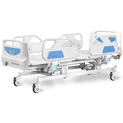 B6e Cheap Adjustable Multifunctional Electric ICU Bed with ABS IDE Rails