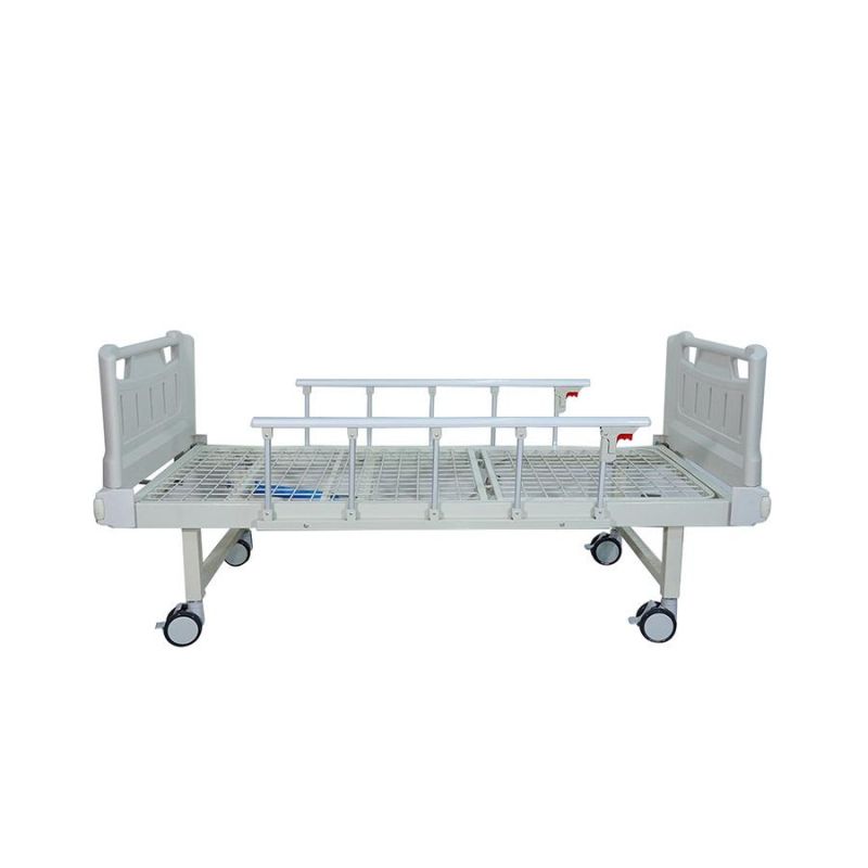 One-Function Manual Nursing Care Equipment Medical Furniture Clinic ICU Patient Hospital Bed