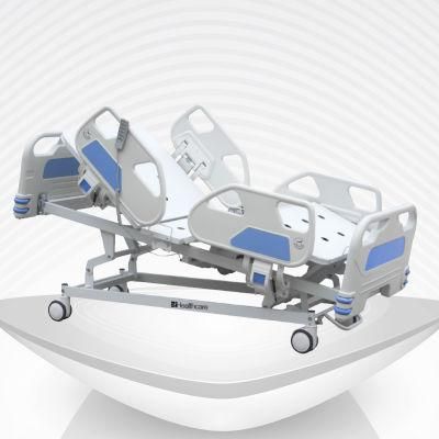 Electric Five Functions Medical Hospital Bed for ICU Room