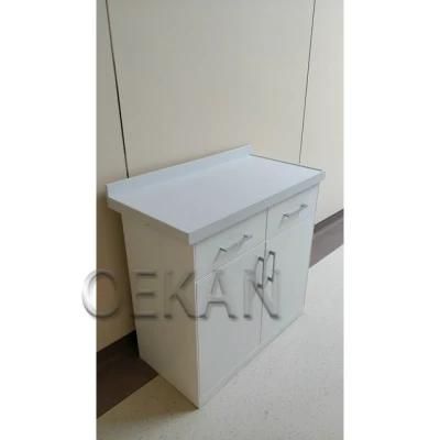 Oekan Hospital Furniture Wooden Double-Door Bedside Cabinet