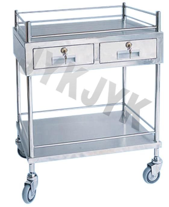 ABS Treatment Trolley with Three Shelves for Medical