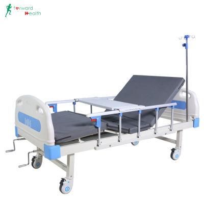 Manual Medical Bed with Silent Caster Hospital Bed Patient Beds Popular in Vietnam