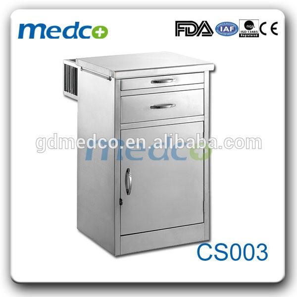 Medco 3 Drawer Hospital Bed Side Table&Hospital Cabinet CS003