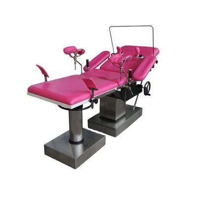 Medical Gynecological Electric Delivery Table, Hospital Gynecological Examination Bed