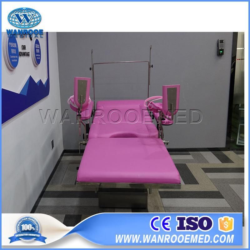 a-2003/2003A Hospital Manual Gynecology Hydraulic Operating Room Delivery Birthing Table