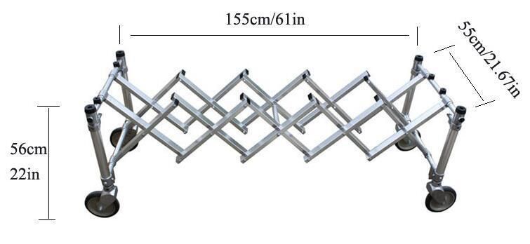 Coffin Trolley Mortuary Transfer Trolley Cadaver Stretcher Rd-413