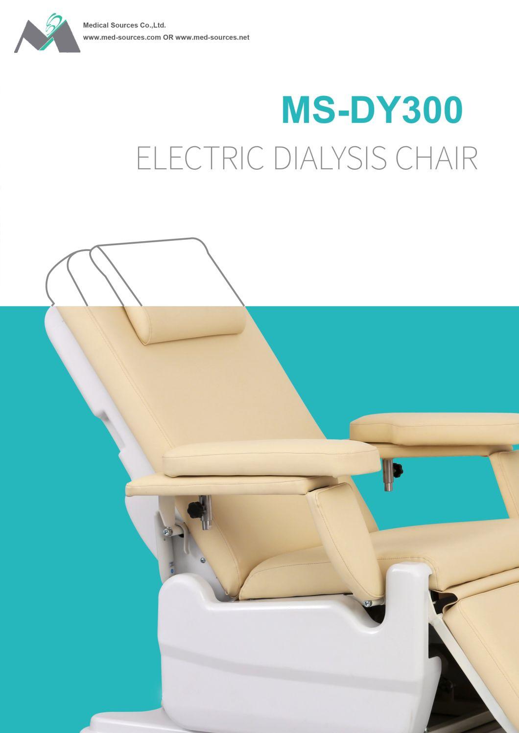 Ms-Dy300 Hospital Comfortable Electric Dialysis Chair