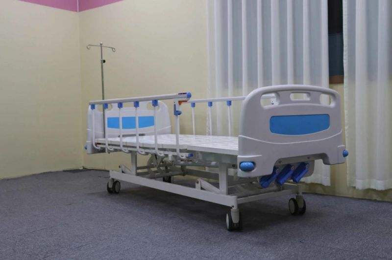 Cheap Three Crank Manual Medical Hospital Patient Operating Theatre Bed