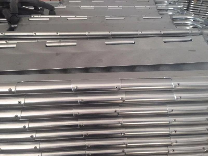 High Quality Hospital Durable Aluminum Alloy Foldaway Emergency Scoop Stretcher