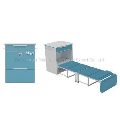 Intelligent Portable Medical Hospital Share Escort Bed for Patient Rooms