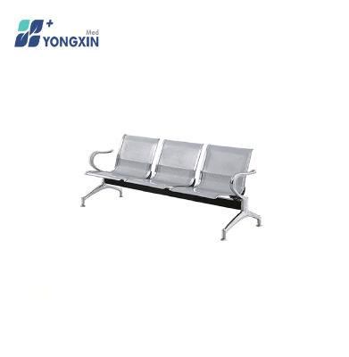 etc-006 Chromed Steel Public Waiting Chair for Hospital