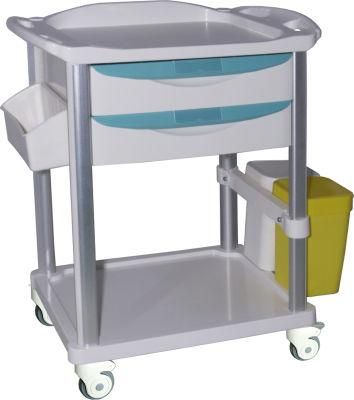 Hospital Equipment Factory Medical Nursing Tray Trolley Treatment Cart