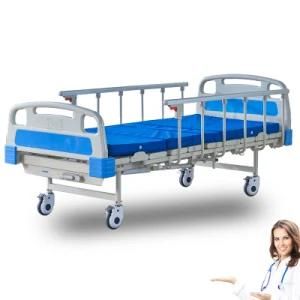 High Grade Hospital Bed with Locking Device for I. V Pole