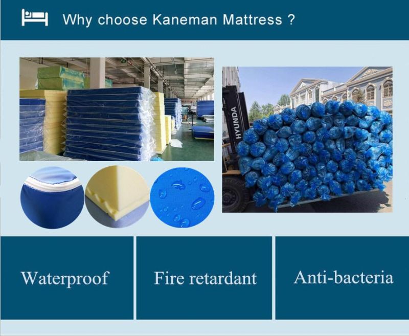 Hospital Use Waterproof and Fireproof Mattres Roll Packing