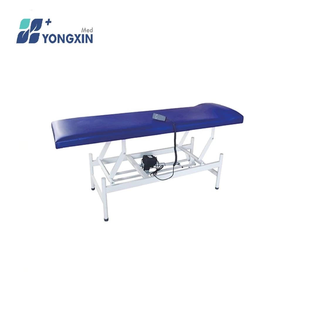 Yxz-002 Steel Electric Examination Medical Couch Clinic Examining Table for Patient Used