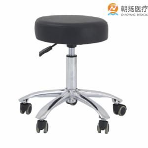 Height Adjustable Patient Toilet Transfer Commode Chair with Hand Crank Cy-Wh202A