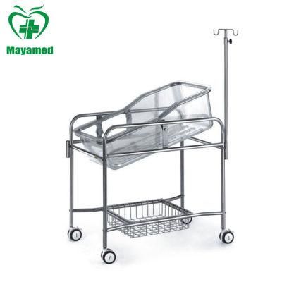 My-R035A Stainless Steel Baby Trolley for Hospital