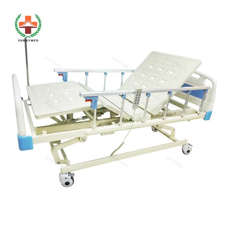 Remote Control Five Function Medical Instruments Electric Hospital Bed