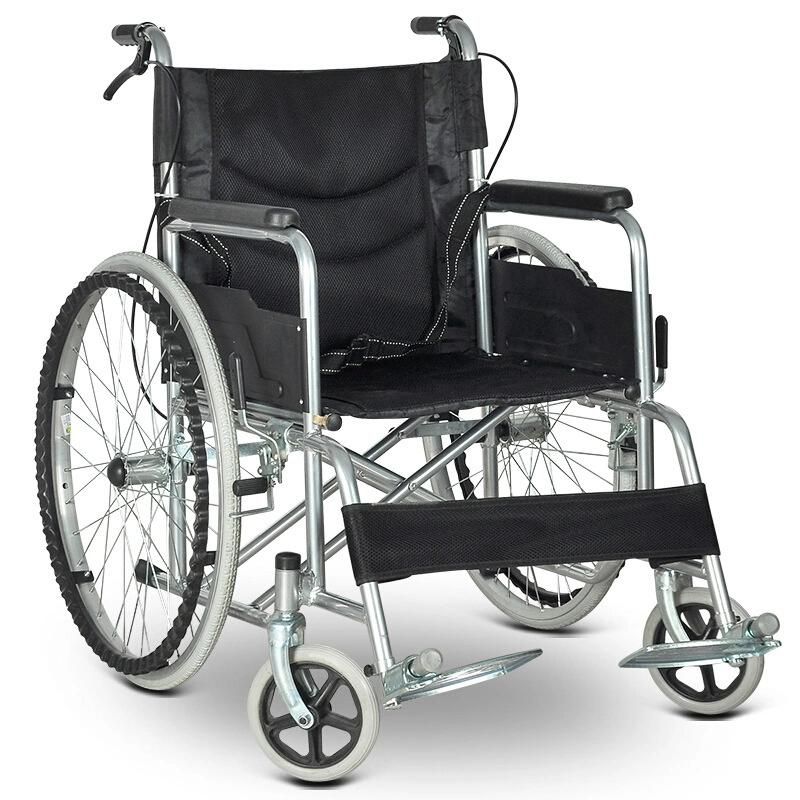Multifunctional Transport Lightweight Commode Wheel Chair Manual Wheelchair
