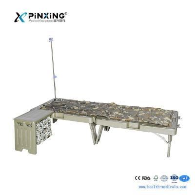 High Quality Multi-Function Military Style Camping Mobile Hospital Bed