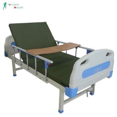 B02-2 Single Cranks Manual Medical Bed One Function Hospital Bed Hospital Furniture