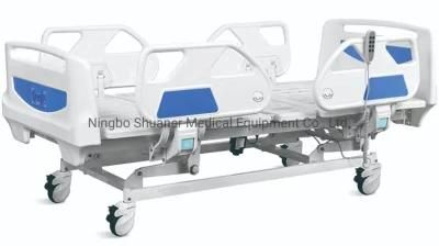 China 5 Functions Clinical Hospital Bed Manufacturer Medical Equipment Nursing Bed