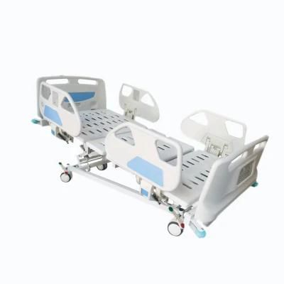 Mn-Eb017 Five Function Electric ICU Bed Medical Beds with CPR Function Five-Function