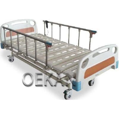 Hospital Single Movable Patient Emergency Bed Medical Electric Adjustable Nursing Care Bed