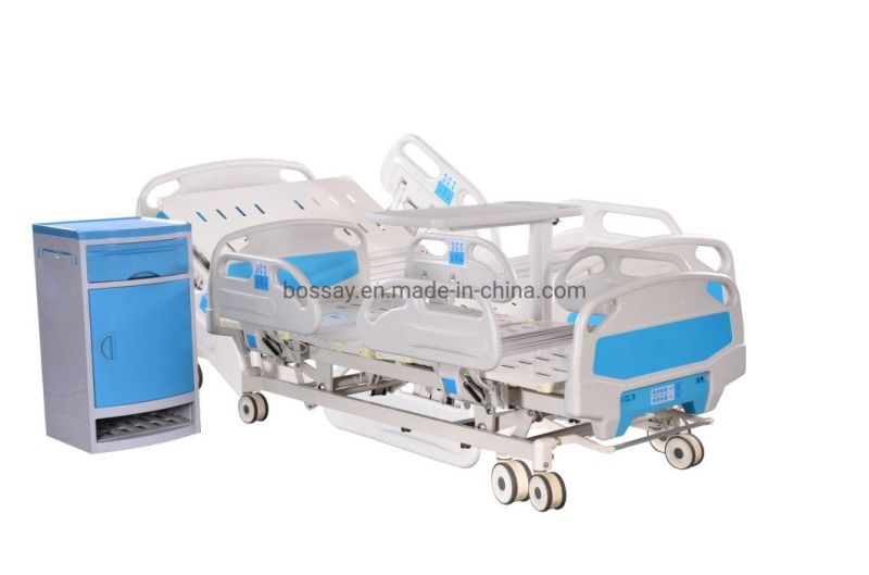 Five Function 5 Position Electrical ICU Nursing Hospital Bed