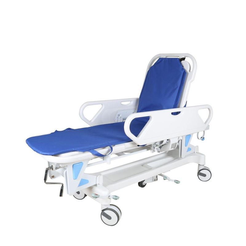 Hospital Type Device Clinic Emergency Medical Equipment ABS Patient Transport Stretcher