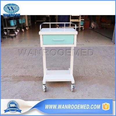 Bit-01 ABS Medical Instrument Emergency Ambulance Nursing Moving Hospital Crash Trolley Cart