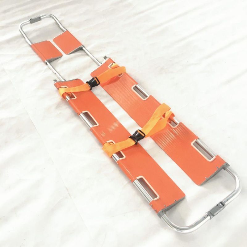 Hospital Aluminum Separable Foldable Scoop Stretchers (RC-C1)