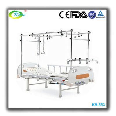Manual 3 Crank Orthopedics Bed Price with Metal Material Frame