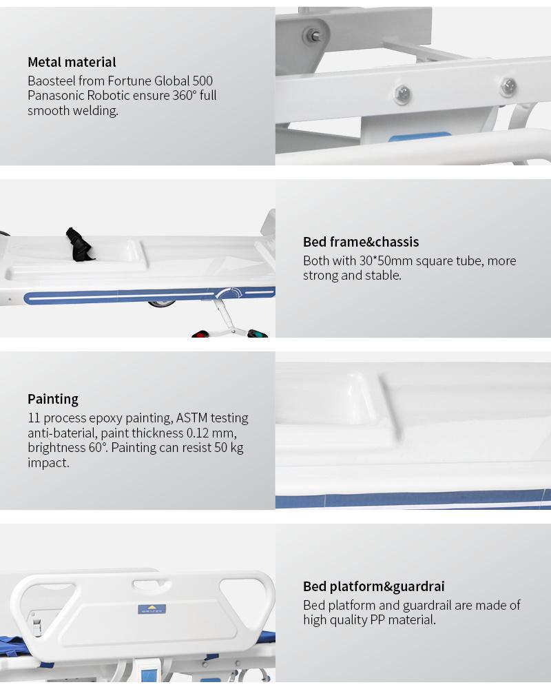 Skb041-1 Made in China Patient Trolley Used for Transport Patient