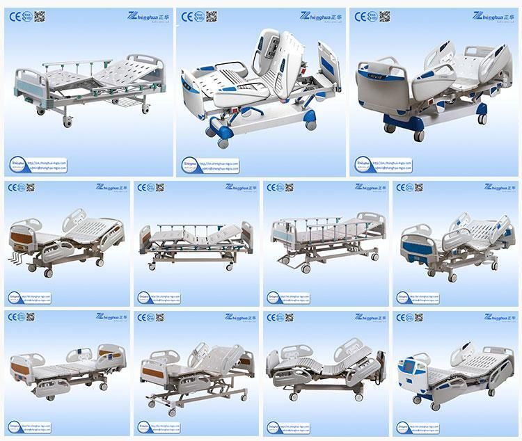CE and ISO Manufacturer Wholesale Good Quality Five Function Electrical ICU Hospital Bed