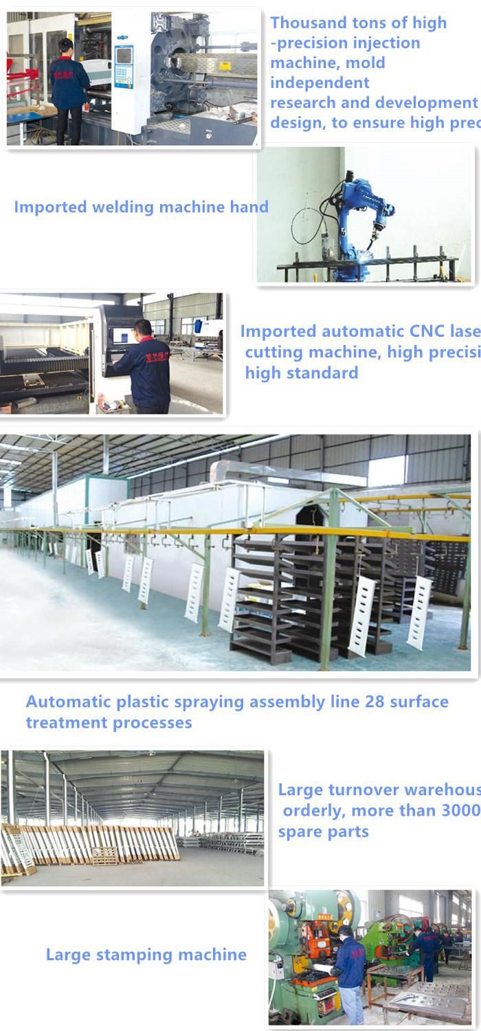 Hospital Stainless Steel Epoxy Semi-Fowler Patient Hospital Examination Bed