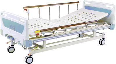 Medical Equipment Movable Two-Fuction Full-Fowler Hospital Bed