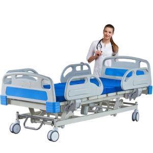 Hospital Furniture 3 Function ABS Board Electric System Electric Medical ICU Bed