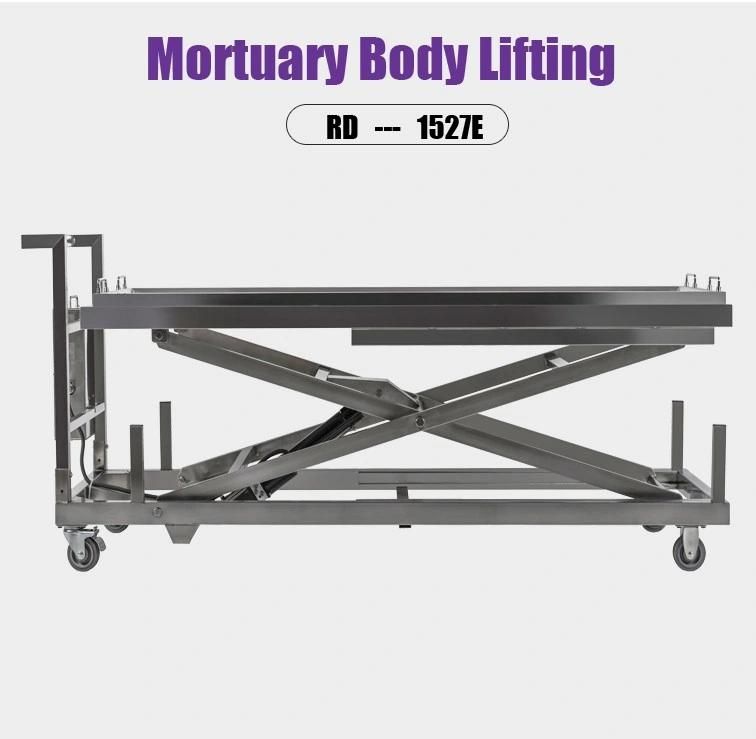 Roundfin Coffin Trolley Lift Best Price Mortuaryt Rolleys