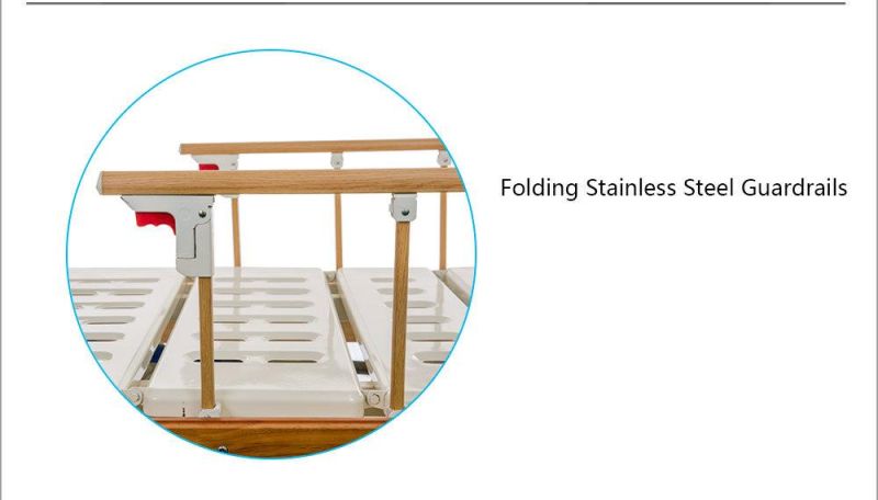 Care Homes Three Function Manual Nursing Bed Bc03-1b