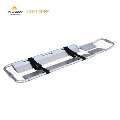 HS-A4 Scoop Stretcher,Separation Stretcher, Aluminum Alloy Shovel Stretcher