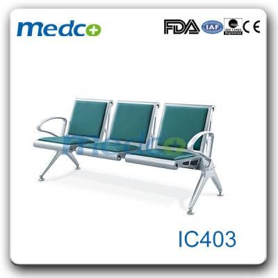 Manufacturer Modern 3 Seater Bench Hospital Bench Waiting Chairs