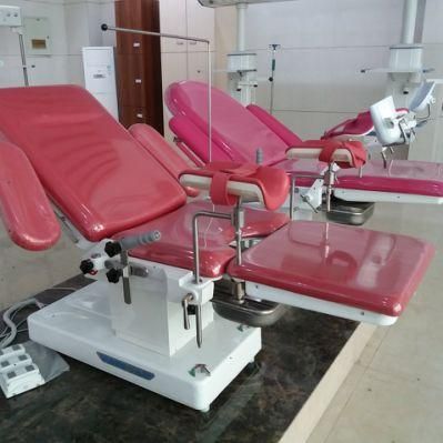 Electrical Gynecology Equipments / Luxury Obstetric Medical Delivery Table