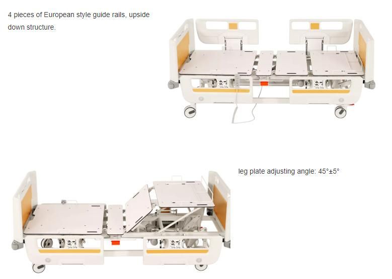 Hospital Equipment Medical Multi-Function Electric Patient Nusring Bed