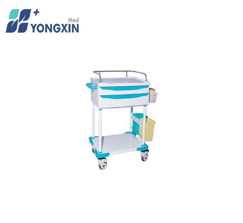 Yx-CT600 Hospital Furniture ABS Medication Trolley