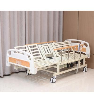 Factory Quality Warranty Multi Function Wood Nursing Care Patient Bed for Home Rehabilitation Hospital