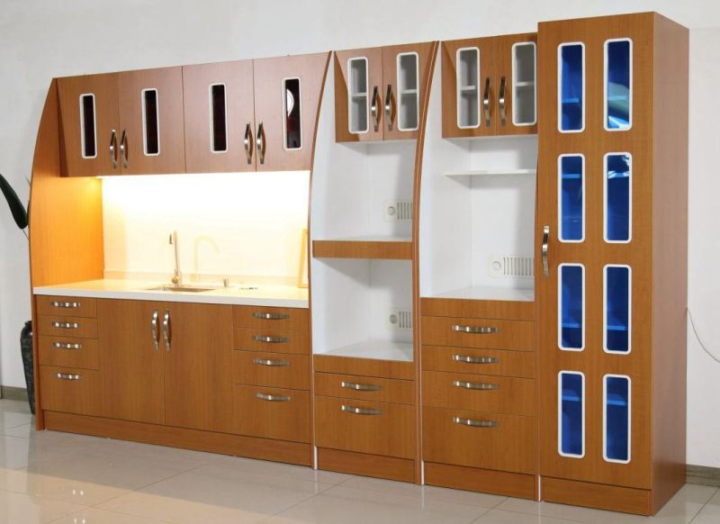 MDF Board Mobile Dental Clinic Laboratory Furniture Office Lab Sterilization Cabinet for Sale