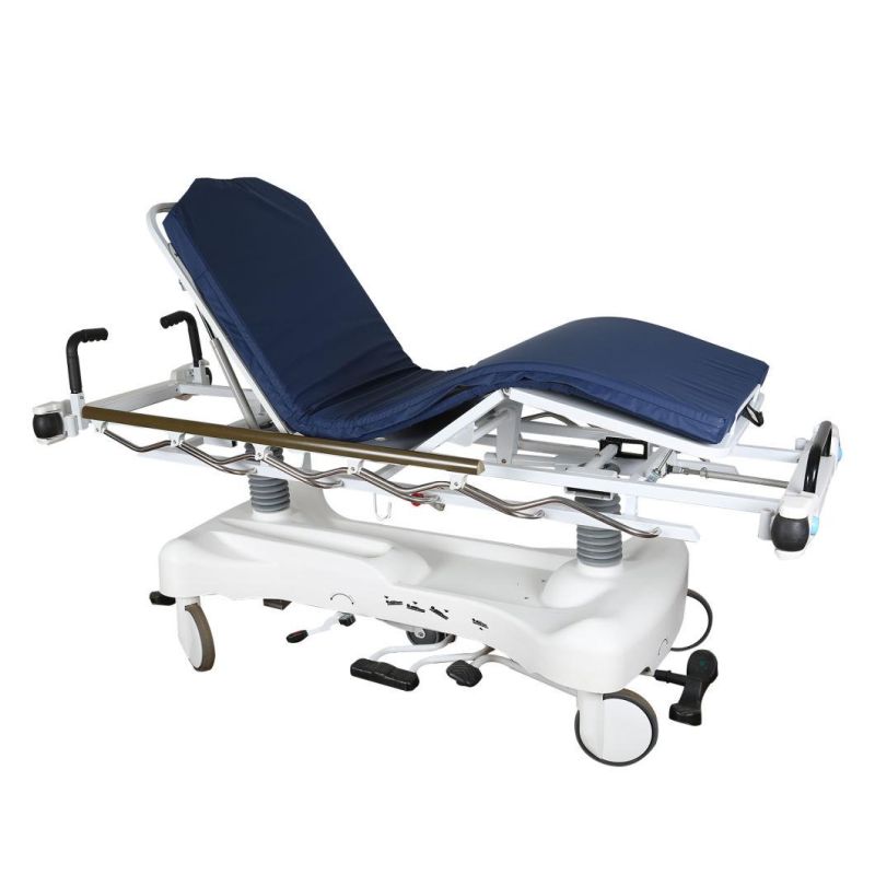 Hospital Furniture Patient Medical Hydraulic Emergency Transfer Trolley Stretcher