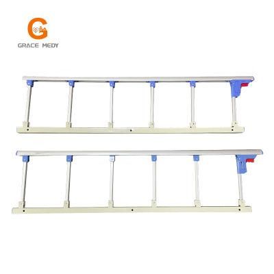 Hospital Furniture Accessories Aluminum Alloy 5 6 Bars Guardrail Hospital Nursing Patient Medical Bed Guardrail