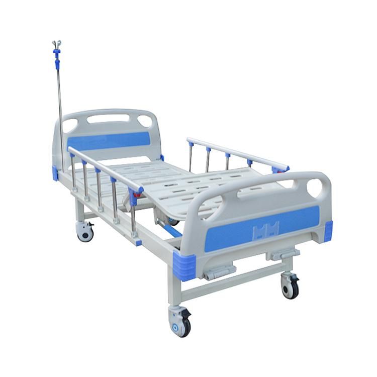 R04 Medical 2 Function Manual Hospital Patient Bed with Double Cranks